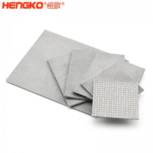 源頭廠家供應(yīng)燒結(jié)網(wǎng)濾芯金屬濾芯濾板過濾精度均勻，應(yīng)用于雜質(zhì)分離過濾