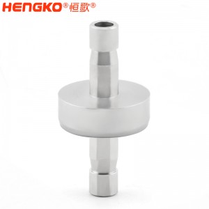 恒歌高壓復(fù)合罐SCBA閥門(mén)優(yōu)質(zhì)燒結(jié)粉末多孔不銹鋼金屬過(guò)濾器