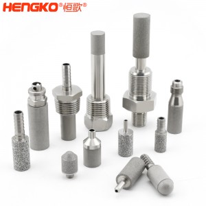 過濾精度不匹配工藝需求?0.1-120um 定制不銹鋼曝氣頭濾芯，精準(zhǔn)適配！