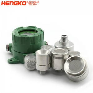 恒歌定制孔徑0.2-120μm不銹鋼氣體傳感器防爆外殼，耐腐蝕防水金屬過(guò)濾器