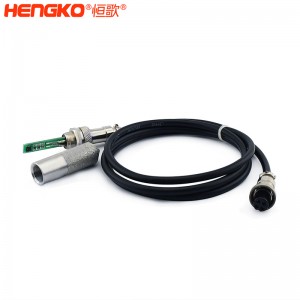 恒歌直銷不銹鋼RHT-H20-B平頭溫濕度傳感器探頭帶電線，用于農(nóng)業(yè)大棚