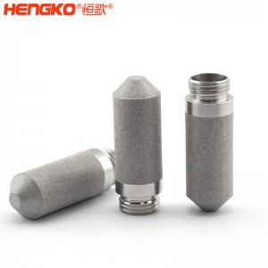 廠家定制微米多孔不銹鋼過(guò)濾器_316L粉末燒結(jié)溫濕度變送器探頭保護(hù)罩