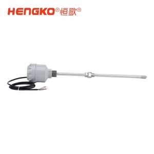 烘烤爐管道加熱及冷卻監(jiān)測溫濕度變送器丨HG808-T5N4高溫型測量儀