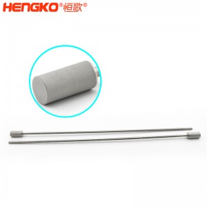 廠家批發(fā)316L不銹鋼長桿不銹鋼曝氣頭耐腐蝕防塵，用于二氧化碳/氧氣擴(kuò)散