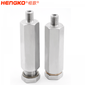 易燃液體、蒸汽燒結(jié)不銹鋼阻火器組合件限流器氣體儲(chǔ)存和運(yùn)輸用