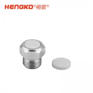 恒歌金屬氣動(dòng)消音器用于電磁閥、氣缸、空壓機(jī)等設(shè)備消音降噪