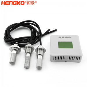 恒歌生產(chǎn)定制高靈敏IP65級防水溫濕度探測器探頭，用于農(nóng)業(yè)氣象站
