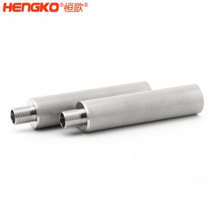 恒歌生產(chǎn)加工0.1-120μm不銹鋼過濾器,機(jī)械強(qiáng)度高耐壓醫(yī)用濾芯