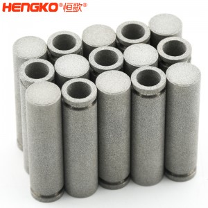 濾芯廠家供應不銹鋼粉末燒結(jié)過濾筒_孔隙均勻防塵耐壓不銹鋼燒結(jié)濾芯