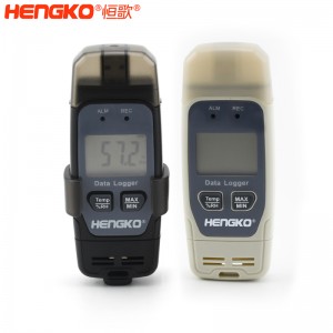 恒歌生產供應無線溫濕度記錄儀傳感器低功耗抗干擾高精準，用于藥品海鮮運輸