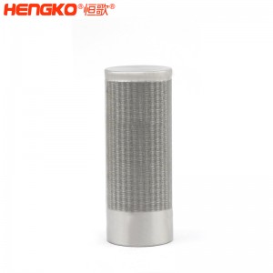 恒歌濾芯廠家供應微米燒結(jié)不銹鋼網(wǎng)過濾筒_結(jié)構(gòu)穩(wěn)定滲透性強醫(yī)用不銹鋼網(wǎng)濾芯