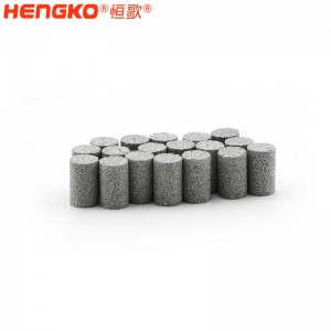 安全閥氣體流體過濾恒流平衡濾柱_316不銹鋼燒結(jié)金屬過濾器