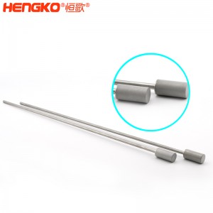 廠家批發(fā)316L不銹鋼長桿不銹鋼曝氣頭耐腐蝕防塵，用于二氧化碳/氧氣擴散